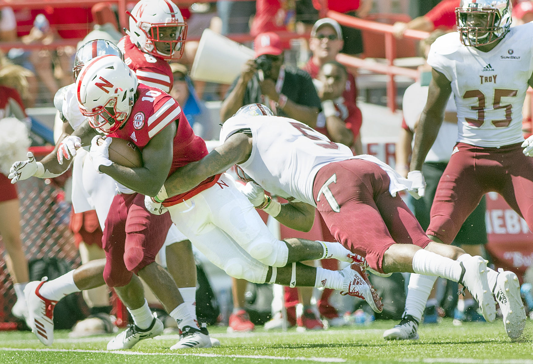 Troy vs. Nebraska, 9/15/18